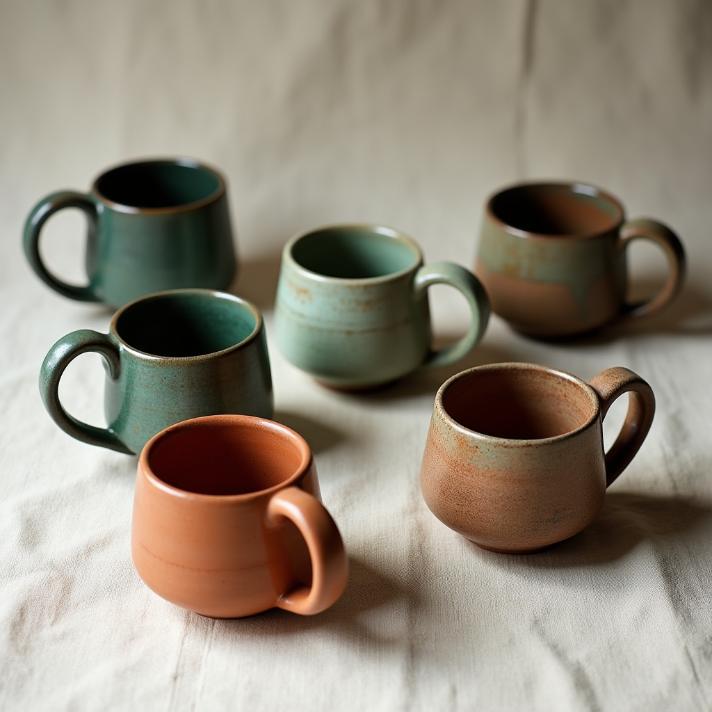 Tasses en céramique